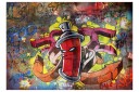 Fototapet Graffiti Monster 150x105 - Artgeist sp. z o. o.