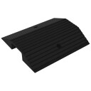 vidaXL Terskelrampe bro 49x40x8 cm gummi