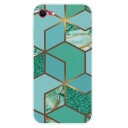 Trolsk Mobildeksel Marmor Luksus (iPhone SE3/SE2/8/7) Turkis