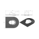 Røroshetta Takvifte for Takpapp/shingle 11°–45°