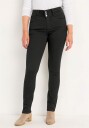 Rette jeans med høy midje