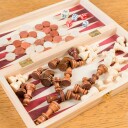 Sjakk, Backgammon, Dam 3 Spill I En I Tre