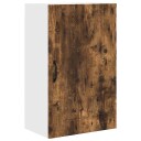  Kjøkkenskap med hylle Røkt eik 50 x 31 x 80 cm Konstruert tre