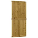 vidaXL Låvedør Corona HonningBrun 90 x 210 cm Heltre furu