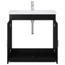  Baderomsinnredningssett Svart eik 81 x 40 x 84,5 cm