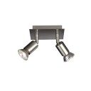 Philips Carrea Plate/Spiral Nickel 2X50w 230V