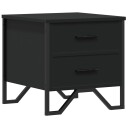  Nattbord svart 40x41x40 cm konstruert tre 848504