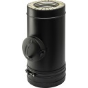 150 mm Metalbestos Trelengde 500 mm med rengjørings  og inspeksjonsluke 150mm x 500mm