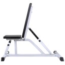 Treningsbenk med vektstang og manualsett 60,5 kg
