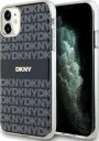 DKNY IML Mono & Stripe MagSafe-etui for iPhone 11 / Xr - svart