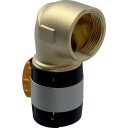 Geberit Flowfit Bøjning 90°, 50 Mm X 1 1/2", Blyfri Rødgods - (2 Stk.)
