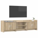  TV skap 168 x 33 x 47 cm Sonoma eik Konstruert tre