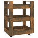  Kjøkkentralle røkt eik 60x45x80 cm konstruert tre