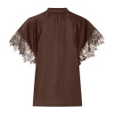 Bruuns Bazaar Dame Bluser & Skjorter Brun M,