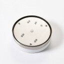 Lindby Hvit taklampe Amilia med ramme i nikkel, IP44