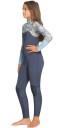 Roxy 4/3mm Marine Bloom   Front Zip Wetsuit for Girls Kid Y14
