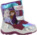 Disney Frozen Vintersko Silver/Dark Purple 25