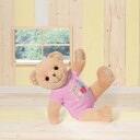 Baby Born Bjørn Plysjbamse 36cm Rosa Sparkedress