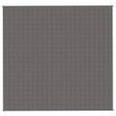 Vidaxl Vektdyne grå 220x240 cm 15 kg stoff