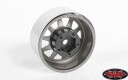 RC4WD 0258 OEM Stamped Steel 1.55" Beadlock Wheels Plain