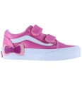 Vans Sko Old Skool V Bow Rosa Brus Vans 27 Sko