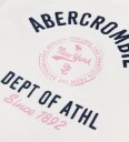 Abercrombie & Fitch T skjorte   Jet Strøm   Abercrombie & Fitch   15 16 år (170 176)   T skjorte Hvit Marineblå Rosa