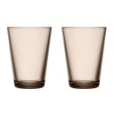 iittala Kartio vannglass 40 cl 2-stk. Lin