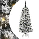 Kunstig sammensatt juletre med LED  stripelys 150 cm PVC