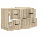 vidaXL Baderomsvaskeskap HOORN Sonoma eik 82 x 41 x 56 cm