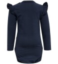 Hummel Body L/æ hmlArtemis Navy 1 år 80 Langermet Body Blå Rosa