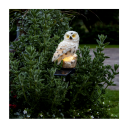 STAR TRADING 482-25 OWL DEKORATIVT LYS, BEIGE