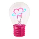 Bordlampe i Glødepæreform Planet Heart