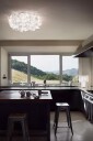 SLAMP Clizia Vegg/ Taklampe Mini Hvit