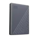 WD My Passport 2TB Ekstern Harddisk USB 3.2 Grå med Kryptering
