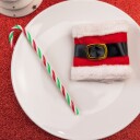 Polkagris Staver Juledekorasjon - 4-pakning