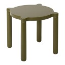 By Klipklap Stacking Stool Olive Green Khaki Green One Size