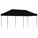  Sammenleggbart partytelt pop-up svart 580x292x315 cm 4004942