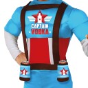 Fiestas Guirca Captain Vodka Kostyme X-Large 86736