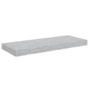  Flytende vegghylle betonggrå 60x23,5x3,8 cm MDF 8720286416983