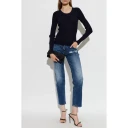 Dsquared2 Dame Strikkevarer Blå M,