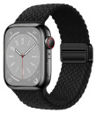 Lippa Series 10 Apple Watch reim i nylon med magnetlås   38/40/41/42 mm Svart