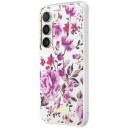 Guess Case For Samsung Galaxy S23 Plus Guhcs23mhcfwst White Hc Iml Flower