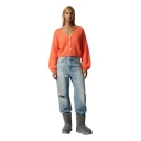 Americandreams Dame Strikkevarer Oransje XL,