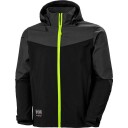 Helly Hansen Oxford Softshelljakke med Hette Sort XL