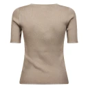 Max Mara Dame Strikkevarer Beige L,