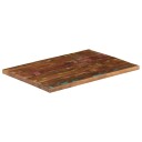  Bordplate 90x70x1,5 cm rektangulær gjenvunnet heltre