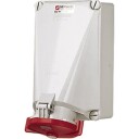Mennekes CEE Vegguttak (5-polet 125A) 400V IP67