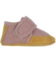 En Fant Wool Slippers W. Suede - Pink - 19\20