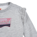 Levis Ruffle Crew Sweatshirt Grå (92 / 2 år)