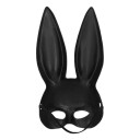 Boland Party Partners Halvmaske Kanin Svart One size 00178